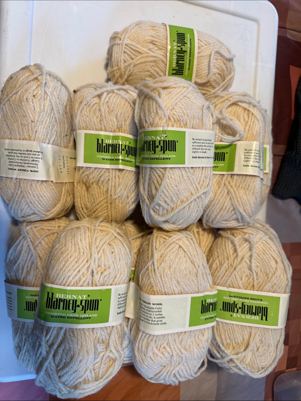 Bernat Blarney-Spun 100% Wool Yarn